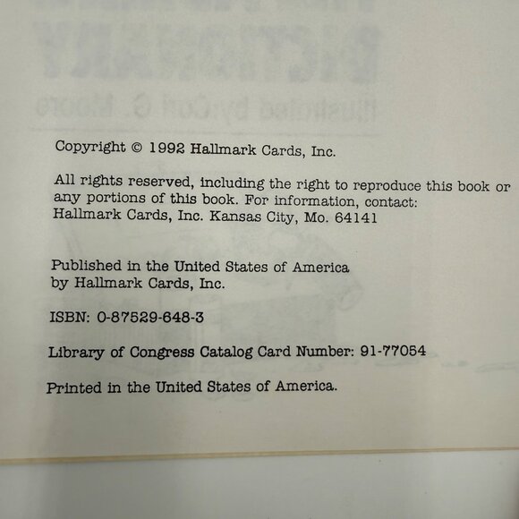 Shoe Box Greetings Book “The Fishing Dictionary” 1992 Hallmark - Picture 4 of 5